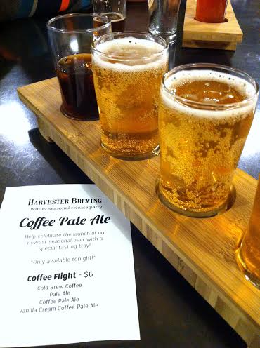 Beer Coffee Flight