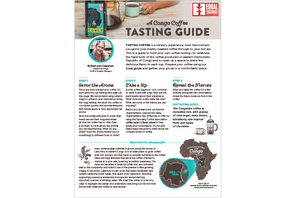 Congo Coffee Tasting Guide PDF