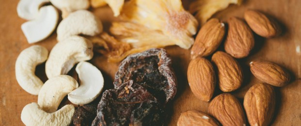 nuts and dried fruit
