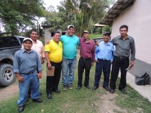 Group photo of members of Las Colinas