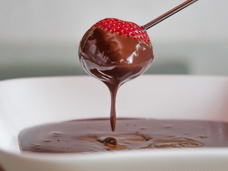 Chocolate Fondue Strawberry