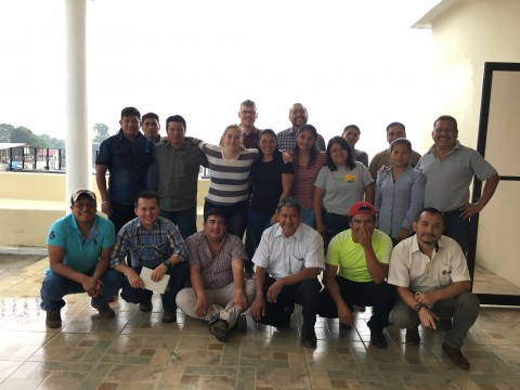 group photo of cupping