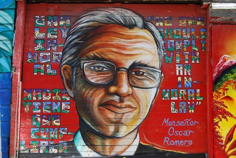 A Mural of Oscar Romero